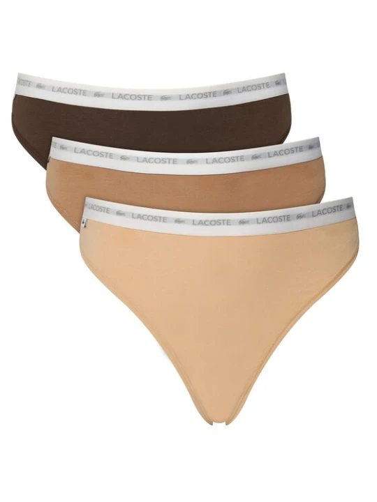 Zdjęcie produktu Lacoste Komplet stringów 8F1341 Kolorowy