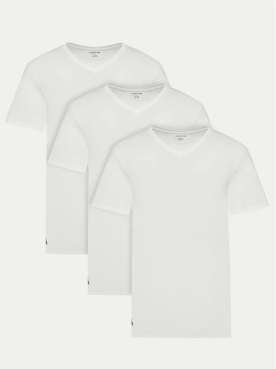 Zdjęcie produktu Lacoste Komplet t-shirtów TH9008 Biały Slim Fit