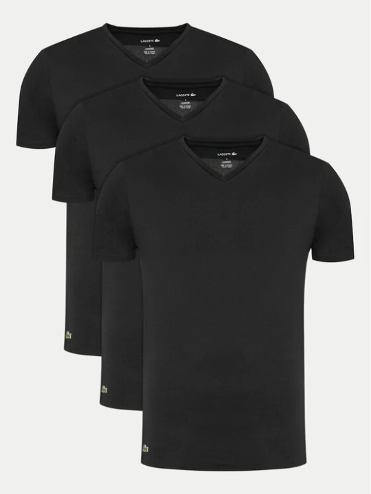 Zdjęcie produktu Lacoste Komplet t-shirtów TH9008 Czarny Slim Fit