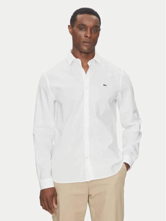 Zdjęcie produktu Lacoste Koszula CH5620 Biały Slim Fit