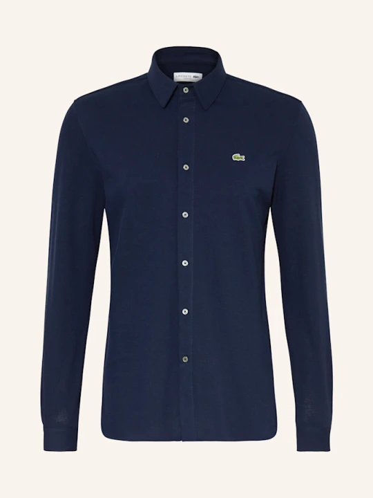 Zdjęcie produktu Lacoste Koszula Pikowana Slim Fit blau GRANATOWY