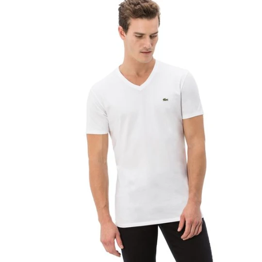 Zdjęcie produktu Lacoste Erkek Beyaz T-Shirt