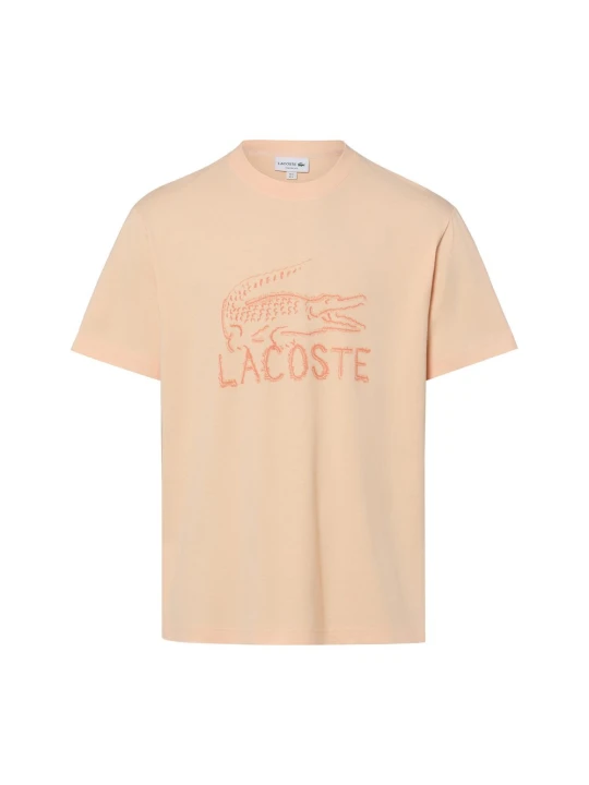Zdjęcie produktu Lacoste Koszulka Mężczyźni Bawełna pomarańczowy