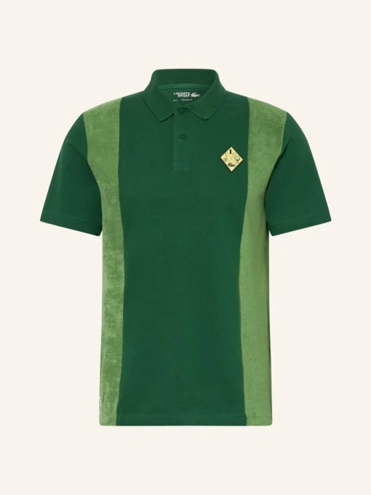 Zdjęcie produktu Lacoste Koszulka Polo Relaxed Fit Z Mieszanki Materiałów gruen
