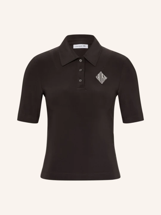 Zdjęcie produktu Lacoste Koszulka Polo Z Dżerseju braun CIEMNOBRĄZOWY