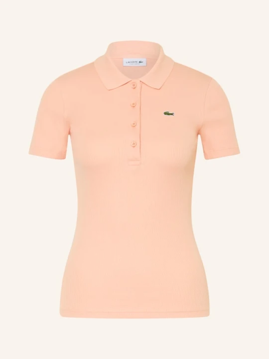 Zdjęcie produktu Lacoste Koszulka Polo Z Dżerseju orange ŁOSOSIOWY