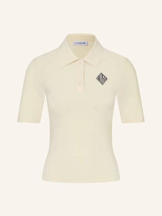 Zdjęcie produktu Lacoste Koszulka Polo Z Dżerseju weiss JASNOŻÓŁTY