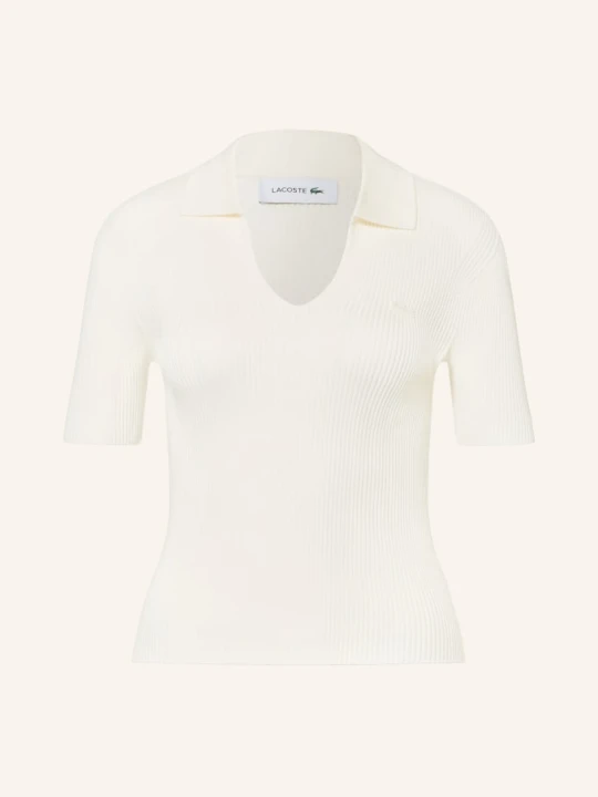 Zdjęcie produktu Lacoste Koszulka Polo Z Dzianiny weiss BIAŁY