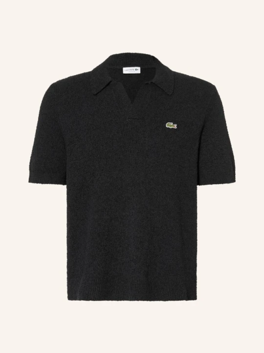 Zdjęcie produktu Lacoste Koszulka Polo Z Frotte schwarz CZARNY