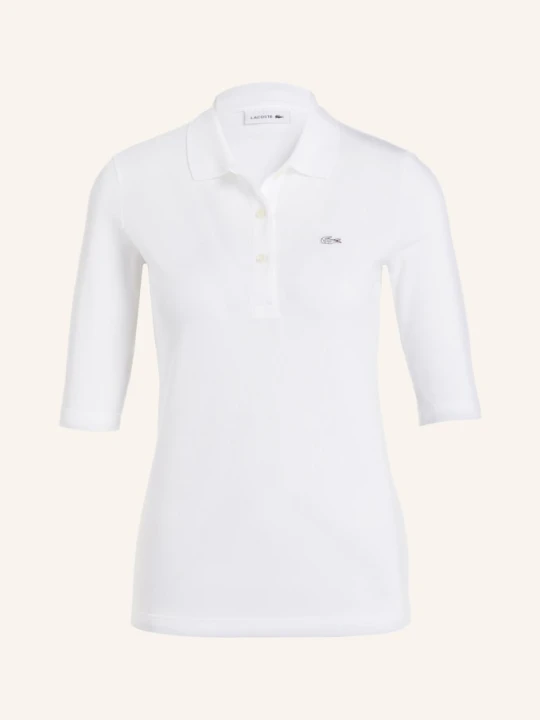 Zdjęcie produktu Lacoste Koszulka Polo Z Piki Z Rękawami 3 / 4 weiss BIAŁY