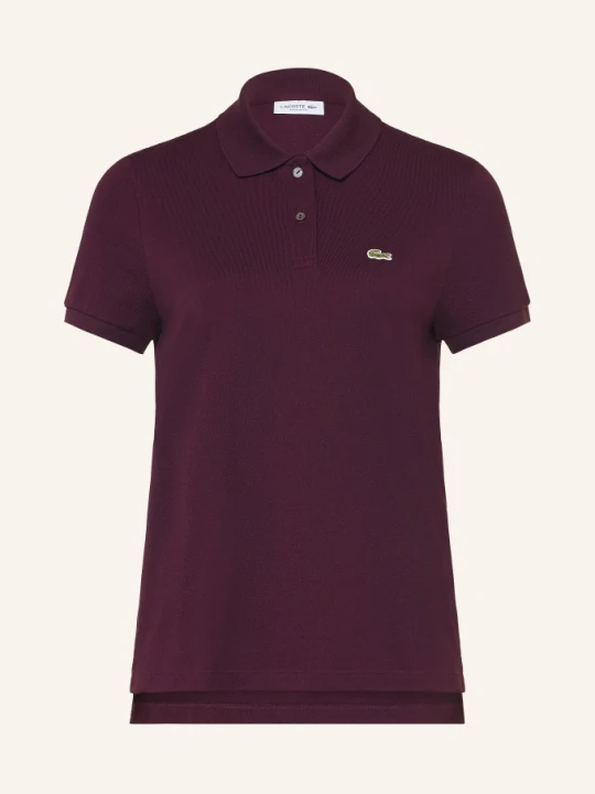 Zdjęcie produktu Lacoste Koszulka Polo Z Pikowanym Wzorem rot CIEMNOCZERWONY