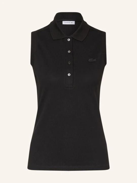 Zdjęcie produktu Lacoste Koszulka Polo Z Pikowanym Wzorem schwarz CZARNY