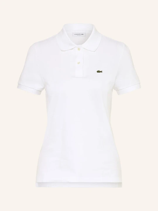 Zdjęcie produktu Lacoste Koszulka Polo Z Pikowanym Wzorem weiss BIAŁY