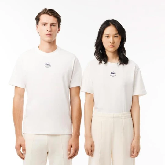 Zdjęcie produktu Lacoste koszulka z bawełnianego dżerseju o klasycznym kroju