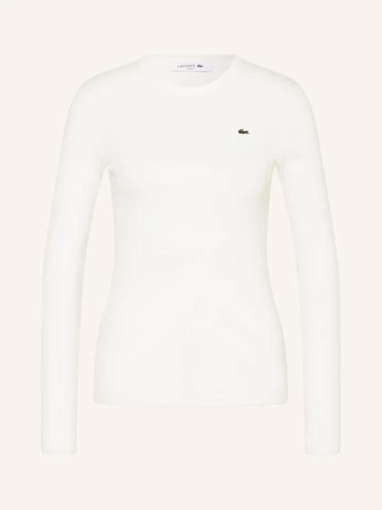 Zdjęcie produktu Lacoste Koszulka Z Długim Rękawem weiss BIAŁY