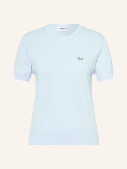 Zdjęcie produktu Lacoste Koszulka Z Dzianiny blau JASNONIEBIESKI