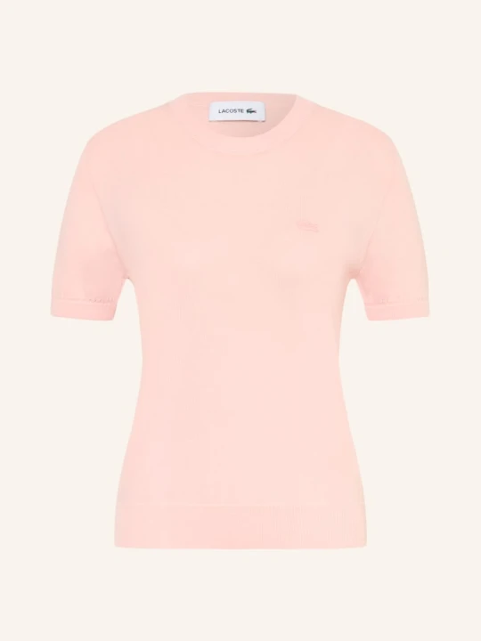 Zdjęcie produktu Lacoste Koszulka Z Dzianiny rosa BLADORÓŻOWY