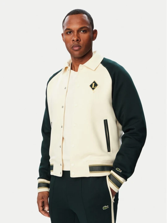 Zdjęcie produktu Lacoste Kurtka bomber BH8614 Beżowy Regular Fit