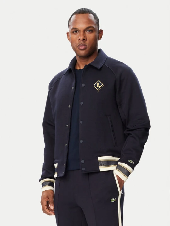 Zdjęcie produktu Lacoste Kurtka bomber BH8614 Granatowy Regular Fit