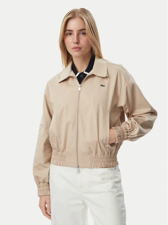 Zdjęcie produktu Lacoste Kurtka przejściowa BF5305 Beżowy Relaxed Fit
