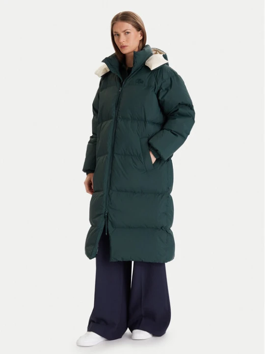 Zdjęcie produktu Lacoste Kurtka puchowa BF9001 Zielony Oversize