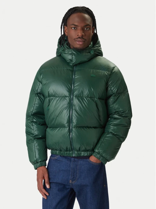 Zdjęcie produktu Lacoste Kurtka puchowa BH5096 Zielony Regular Fit
