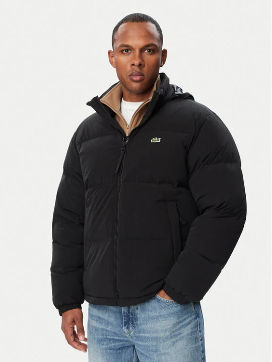 Zdjęcie produktu Lacoste Kurtka puchowa BH5154 Czarny Regular Fit