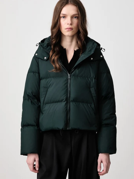 Zdjęcie produktu Lacoste kurtka puchowa damska zielony