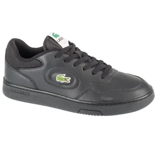 Zdjęcie produktu Lacoste Lineset 223 746SMA004502H33, Męskie, Czarne, buty sneakers, skóra licowa, rozmiar: 44