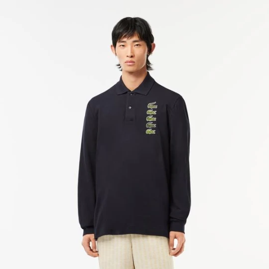Zdjęcie produktu Lacoste Long-Sleeved Original L.12.12 Multi Badge Polo Shirt