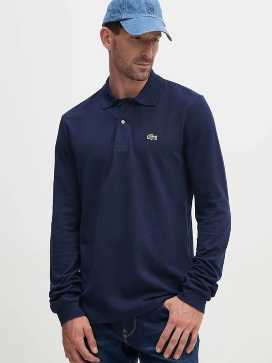 Zdjęcie produktu Lacoste longsleeve bawełniany granatowy