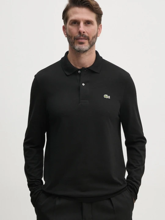 Zdjęcie produktu Lacoste longsleeve bawełniany L1312 031 czarny