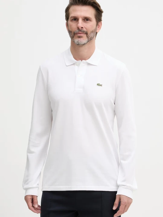 Zdjęcie produktu Lacoste longsleeve męski bawełniany biały