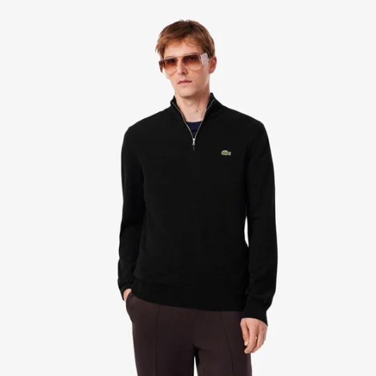Zdjęcie produktu Lacoste Men's Zippered Organic Cotton Sweater