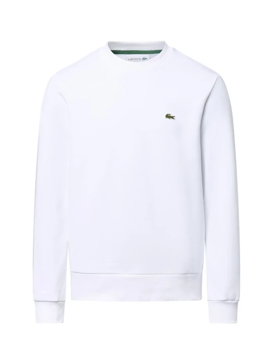 Zdjęcie produktu Lacoste bluza nierozpinana Mężczyźni Materiał dresowy biały