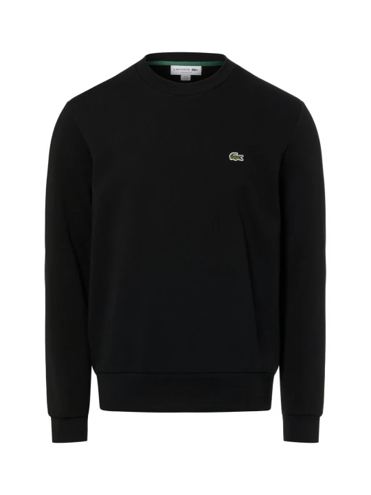 Zdjęcie produktu Lacoste bluza nierozpinana Mężczyźni Materiał dresowy czarny