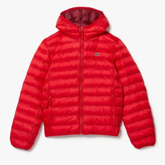 Zdjęcie produktu Lacoste męska krótka kurtka pikowana z kapturem