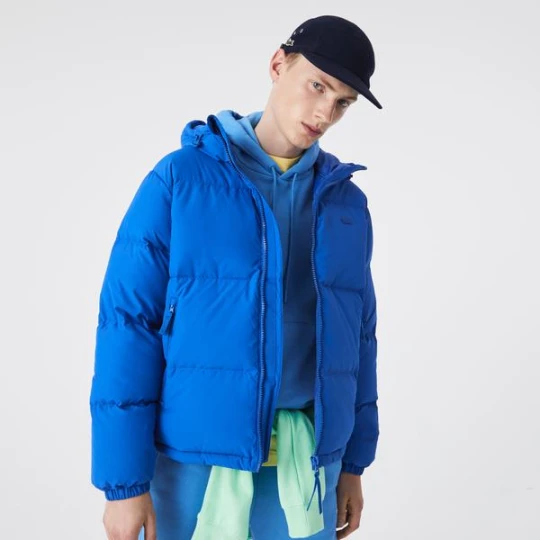 Zdjęcie produktu Lacoste Męska wodoodporna krótka kurtka pikowana