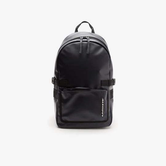 Zdjęcie produktu Lacoste męski plecak z logo w kontrastowym kolorze