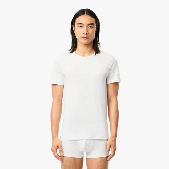 Zdjęcie produktu Lacoste Męski T-shirt bawełniany z okrągłym dekoltem 3-pak