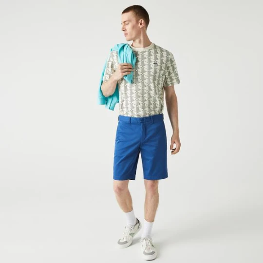 Zdjęcie produktu Lacoste męskie bermudy z elastycznej bawełny Slim Fit