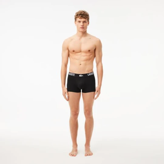 Zdjęcie produktu Lacoste Erkek 3'Lü Renkli Boxer