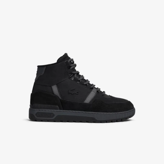 Zdjęcie produktu Lacoste Męskie buty sportowe T-Clip Winter Mid z materiału tekstylnego i skóry