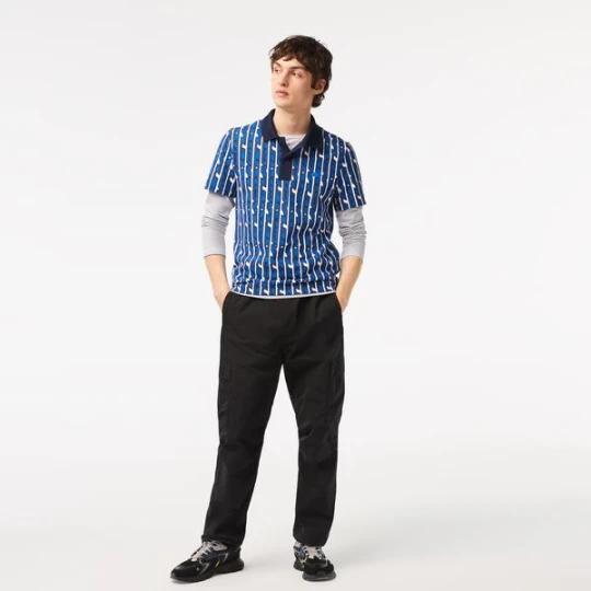 Zdjęcie produktu Lacoste męskie wodoodporne spodnie sportowe Relaxed Fit