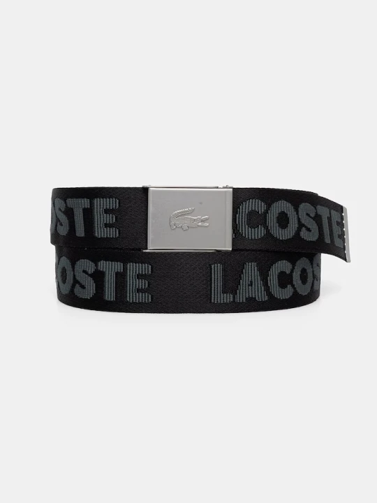 Zdjęcie produktu Lacoste pasek męski czarny
