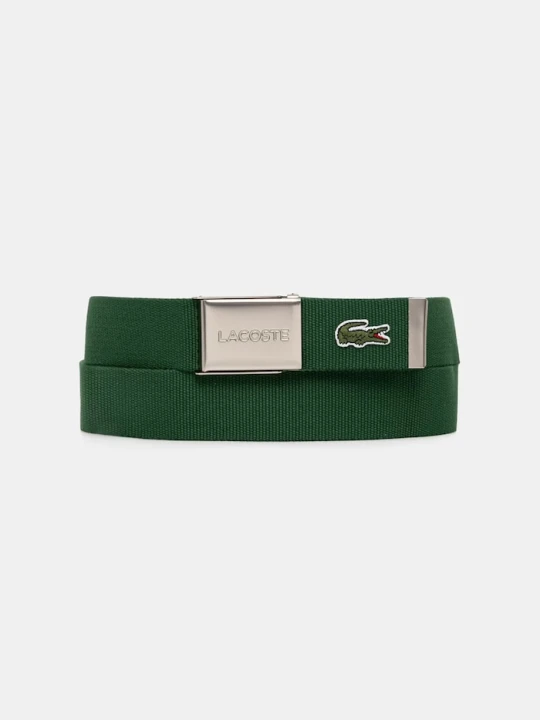 Zdjęcie produktu Lacoste pasek męski zielony