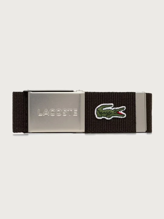 Zdjęcie produktu Lacoste pasek męski brązowy