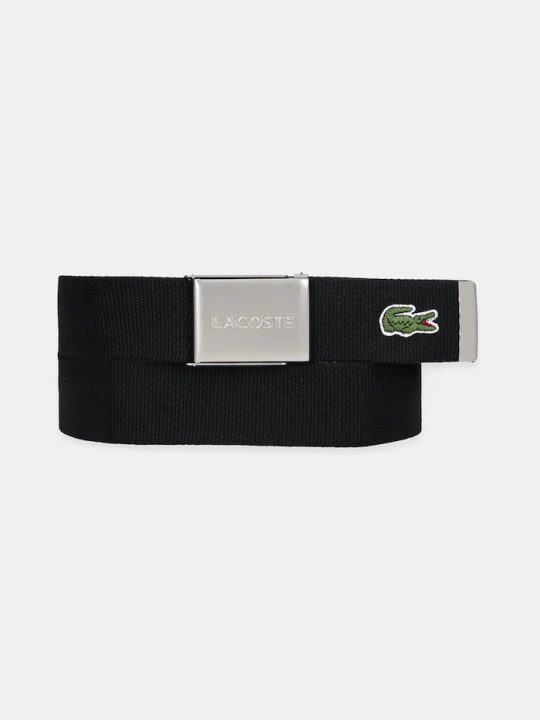 Zdjęcie produktu Lacoste pasek męski czarny
