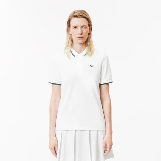 Zdjęcie produktu Lacoste Piqué Tennis Polo Shirt with Contrast Striped Collar