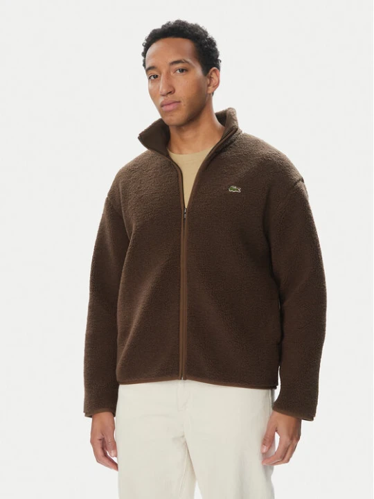 Zdjęcie produktu Lacoste Polar BH8672 Brązowy ciemny Regular Fit